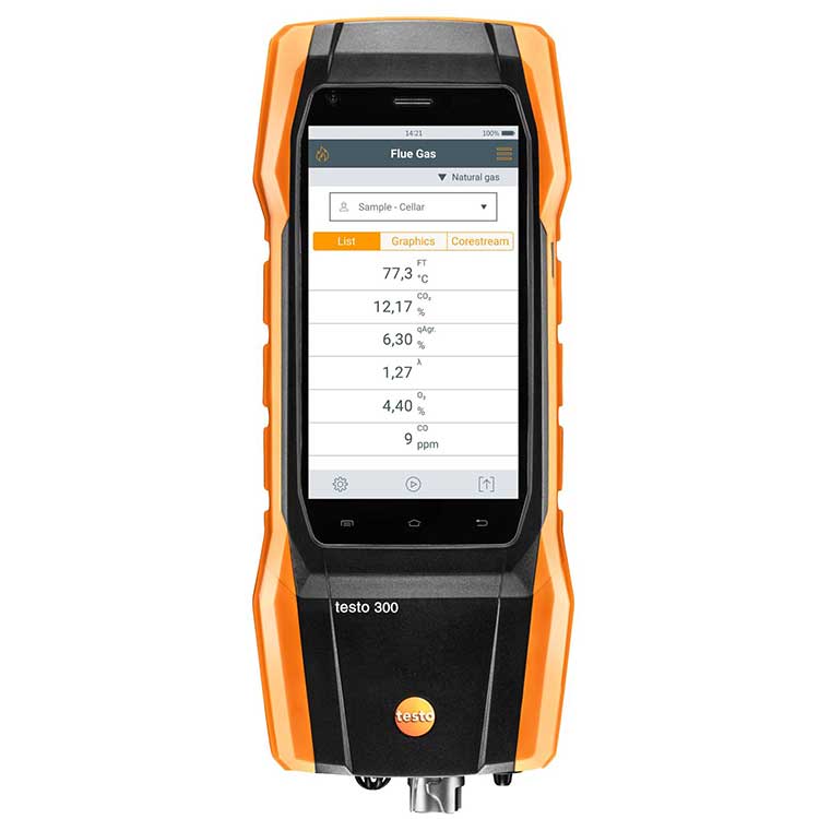 testo300煙氣分析儀通用型基礎(chǔ)款